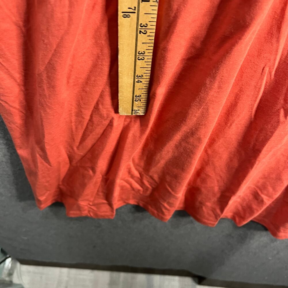 AnyBody Cozy Knit Jersey Tank Dress Burnt Sienna Size 1X - Picture 10 of 13